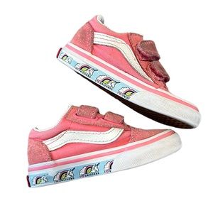 Baby Vans pink with unicorns